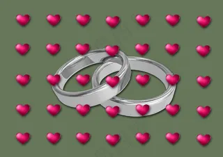 心形背景浪漫素材图片