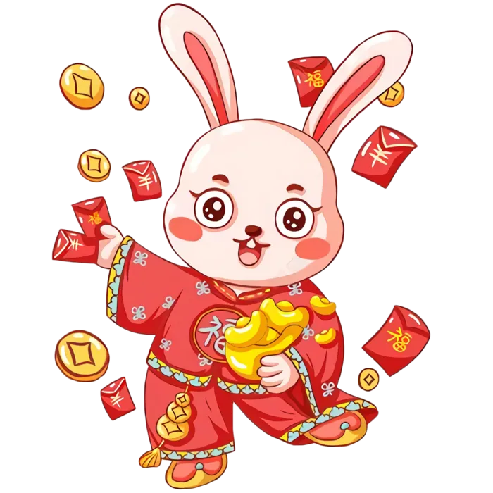 兔子兔年吉祥物形象