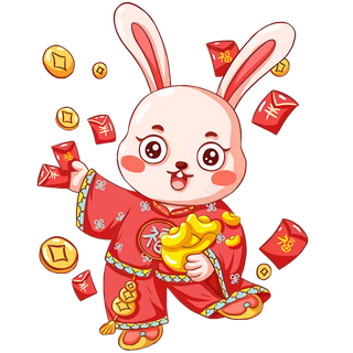 兔子兔年吉祥物形象