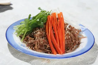 香麻牛肉丝18元