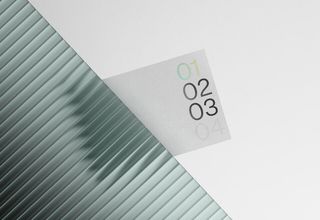 玻璃名片样机VI样机