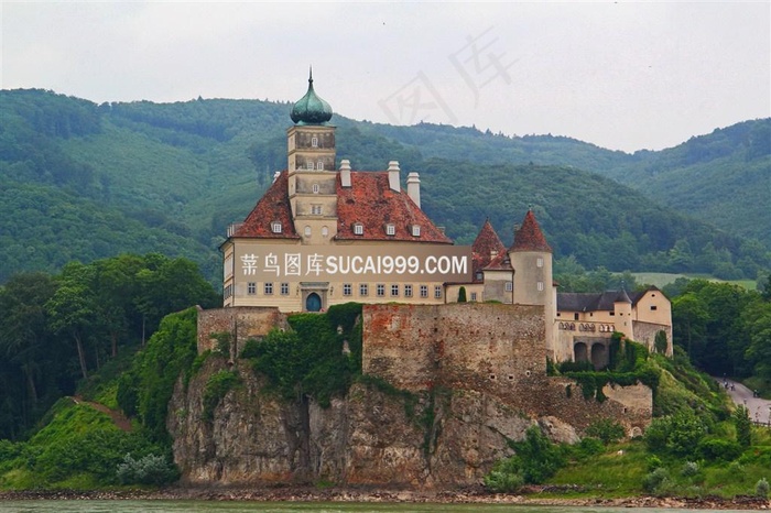 古堡风景图片