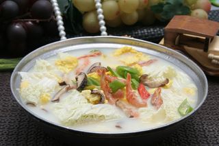 胶东风味煮白菜