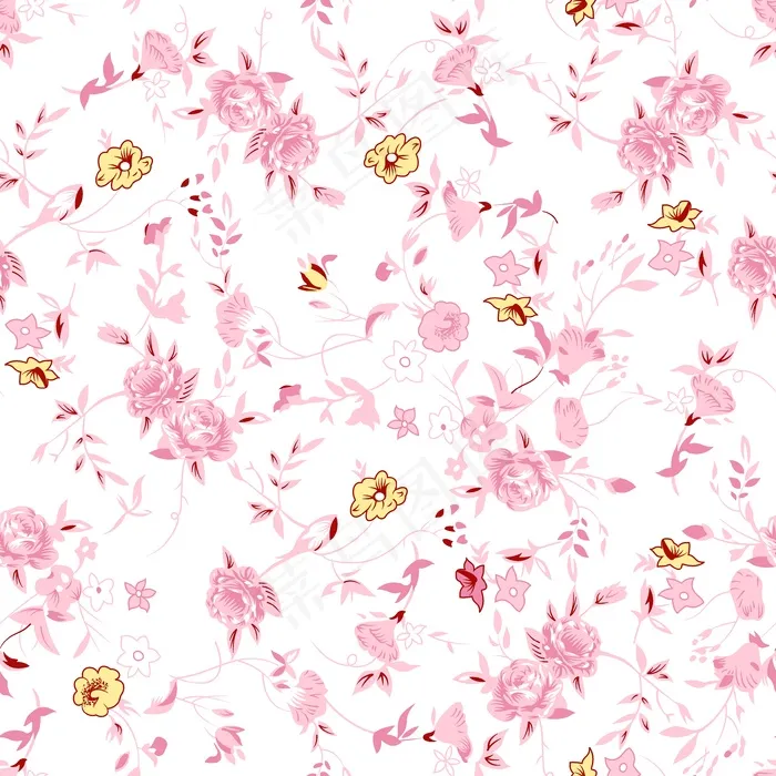 碎花背景图片