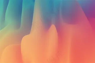 幻彩曲线渐变背景图片