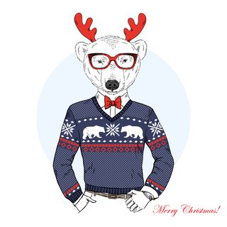 拟人动物 卡通头像