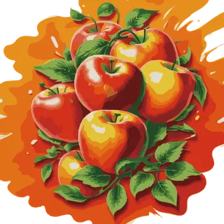 水果矢量彩色电商素材