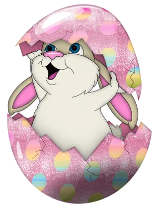 兔年万圣节卡通