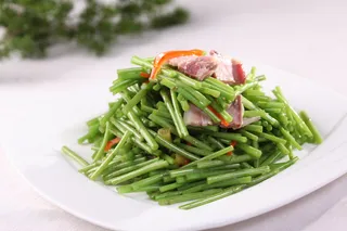 R02548腊肉高山 芦蒿 (3)