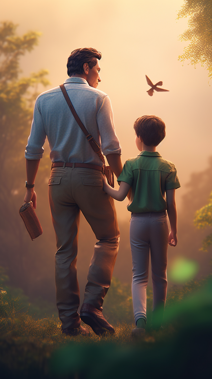 父亲 父亲节 温馨 坚强 爱护 关怀 教育 快乐 幸福 父爱