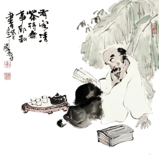 古风国画人物画像