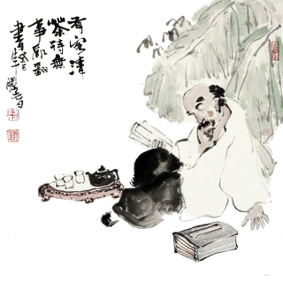 古风国画人物画像