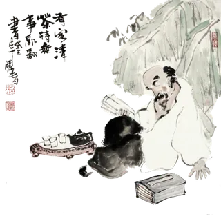 古风国画人物画像