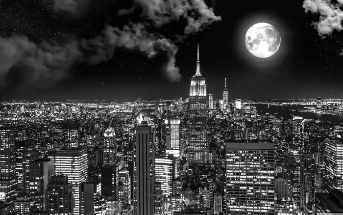 城市夜景风景