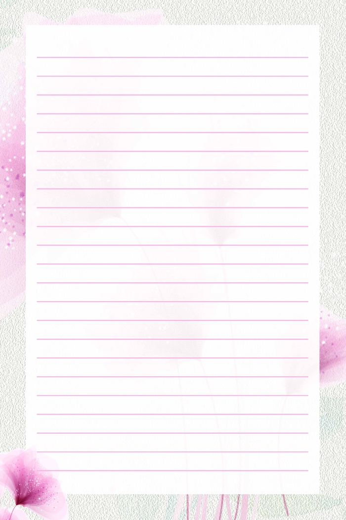 简洁信纸模板背景