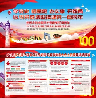 建党100周年 学党史 