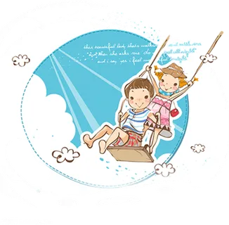 卡通 素材 人物 动画 插图