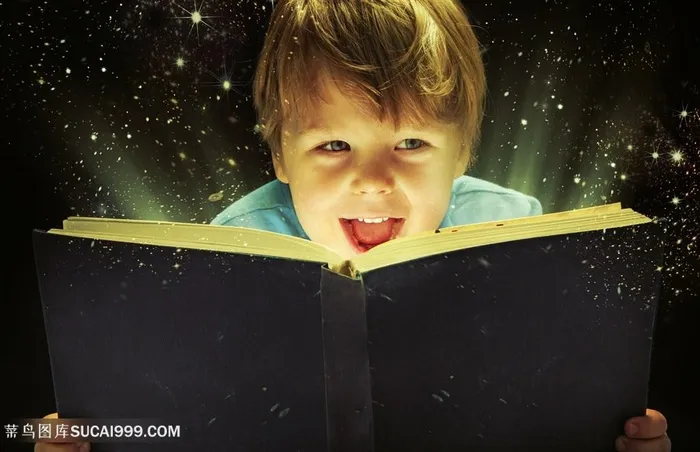 创意魔法书广告高清图片