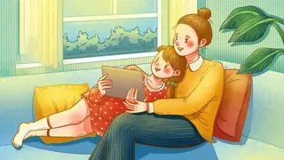 母亲节 母亲节插画 母亲节宣传