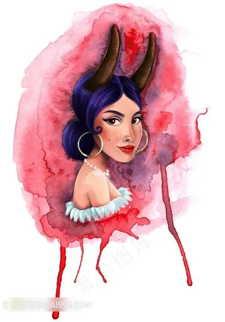 白羊座卡通人物头像