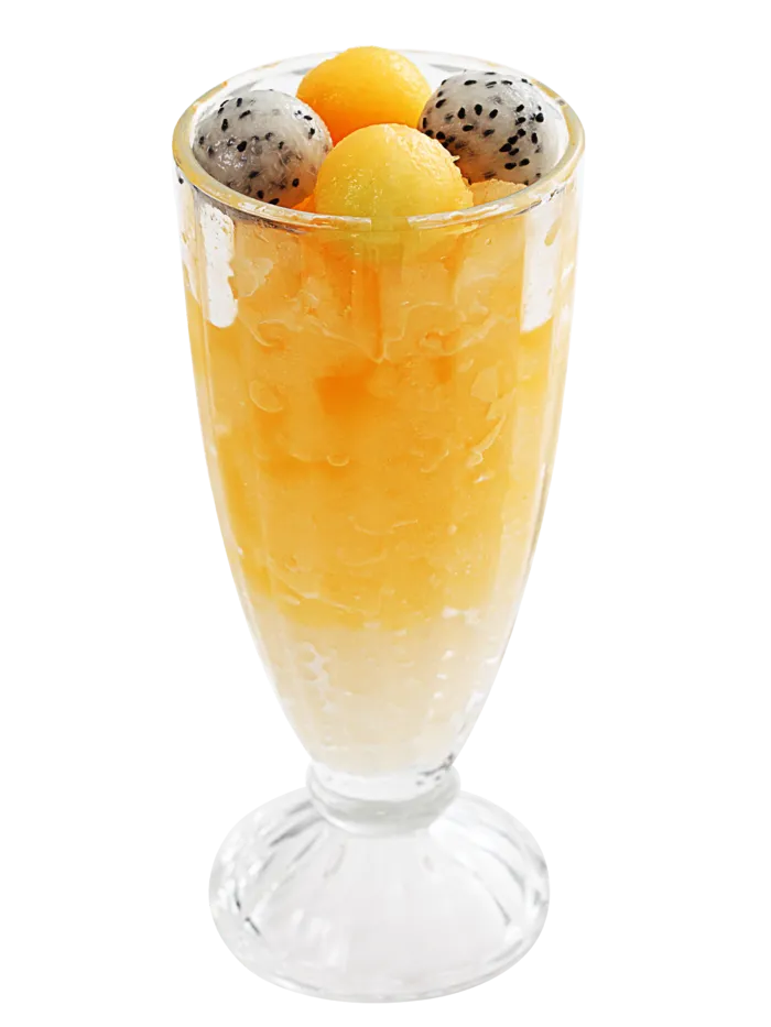 奶茶店水果茶饮品特饮高清图哈密瓜单吊