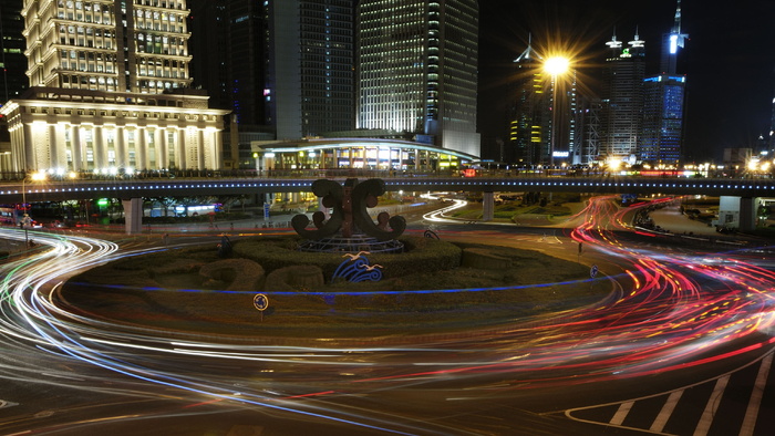 高清唯美城市夜景街景