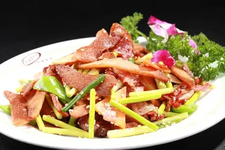 西式薄饼炒腊肉 (2)