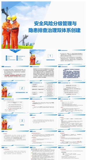 安全风险等级管理隐患排查治理PPT