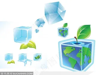 立方体-水晶效果