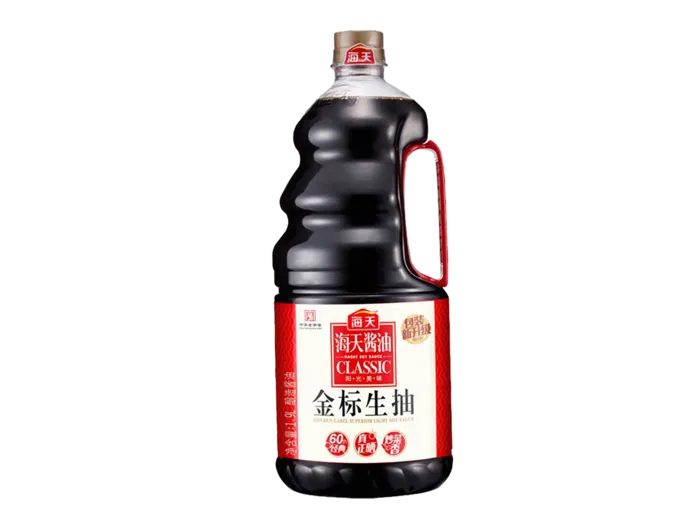 海天金标生抽超市商品白底图免抠实物摄影png格式图片透明底