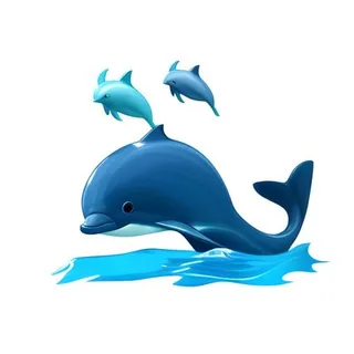 海豚动物海洋免抠