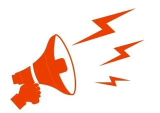 矢量喇叭不干胶