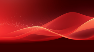 红色华丽大气年会丝绸科技背景