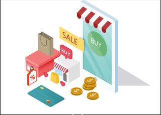 商务2.5D未来科技商务素材