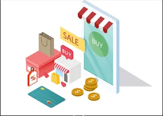 商务2.5D未来科技商务素材