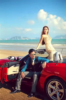 幸福恋人婚纱三亚外拍摄影