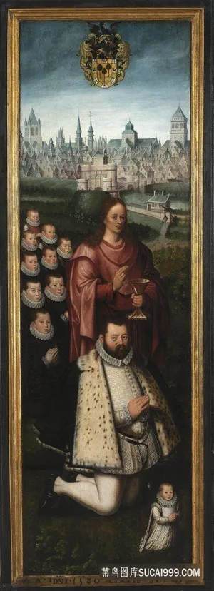 安托恩·克莱森斯-胡安·帕多二世和他的妻子安娜·因杰尤兰特和玛丽亚·安奇曼特的肖像