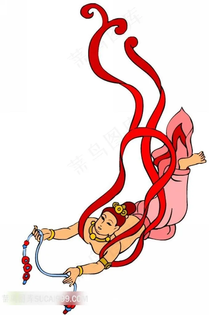 飞天精美壁画插图