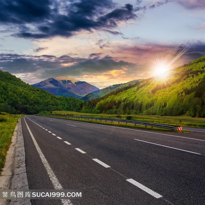 绝美公路风景