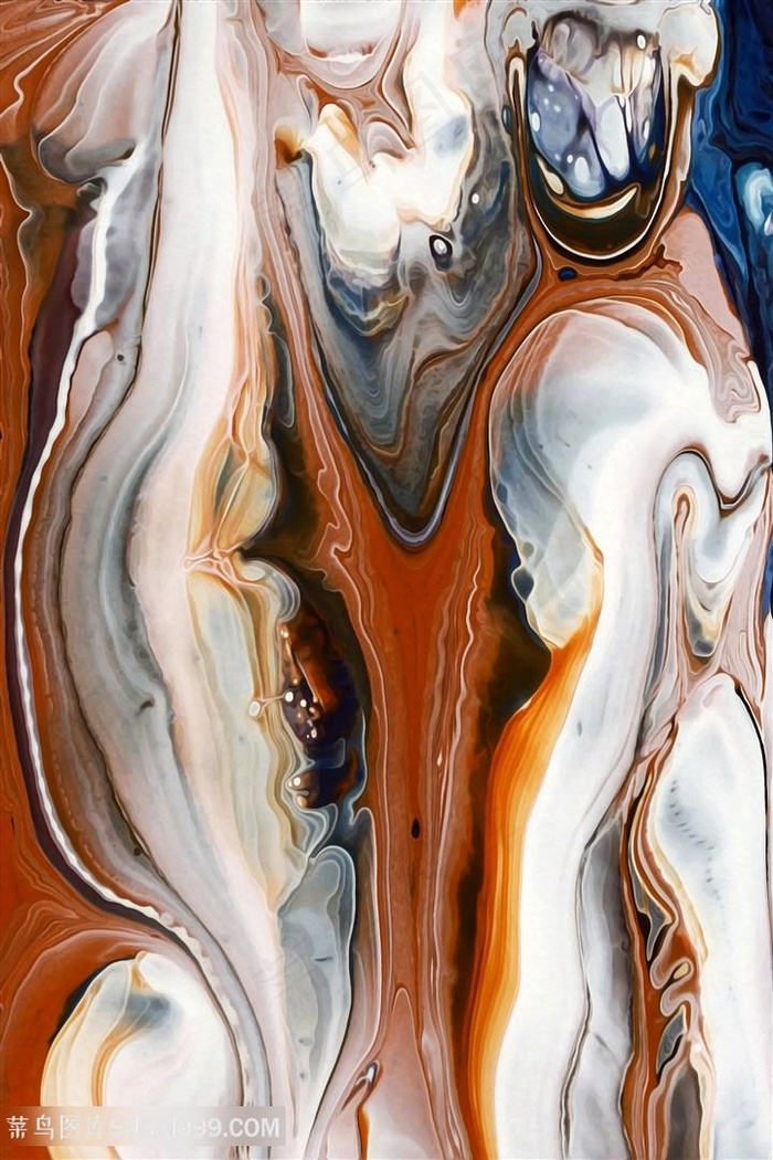 抽象唯美艺术油画挂画