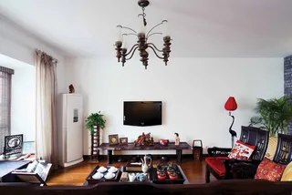 重彩工笔简约室内空间摄影