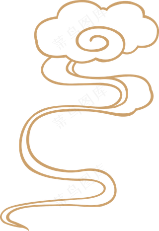 中式传统祥云中国风古典水纹吉祥图案