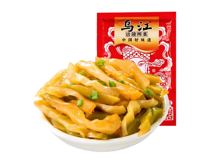乌江涪陵清爽榨菜超市商品白底图免抠实物摄影png格式图片透明底