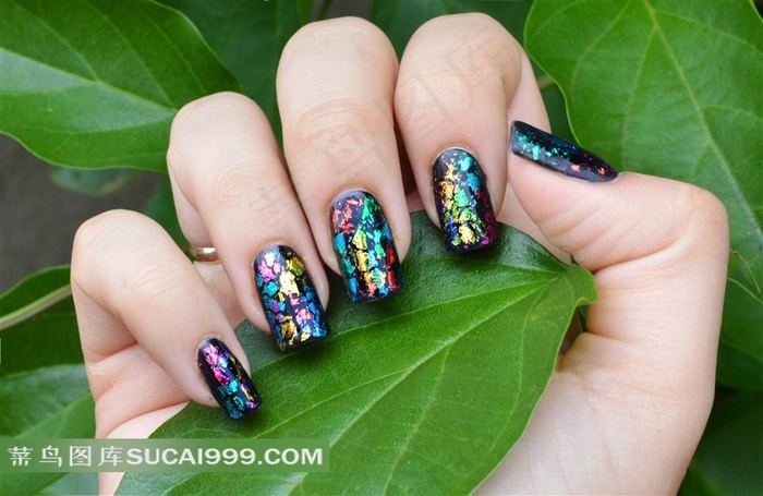 美甲图片2015款式图片素材