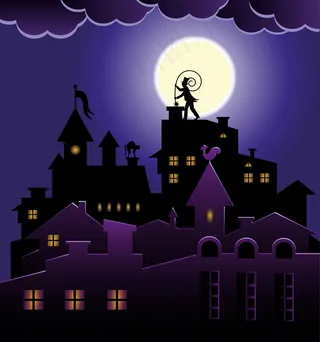 万圣节卡通素材