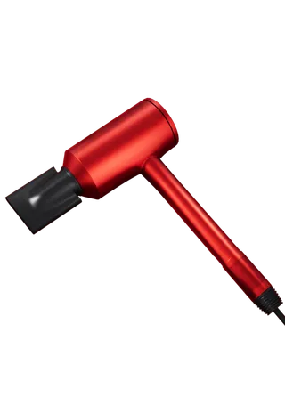 免扣红色吹风筒元素素材