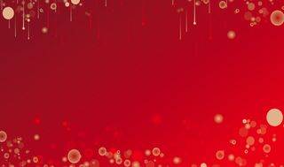 喜庆红色展板背景