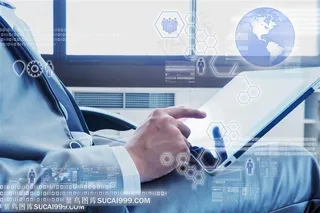 敲打键盘手势高清图片