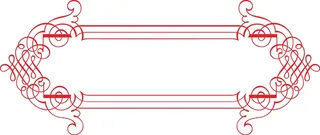 古色古香古典古风花纹边框纹路矢量图喜庆
