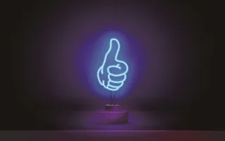 大气霓虹灯图片